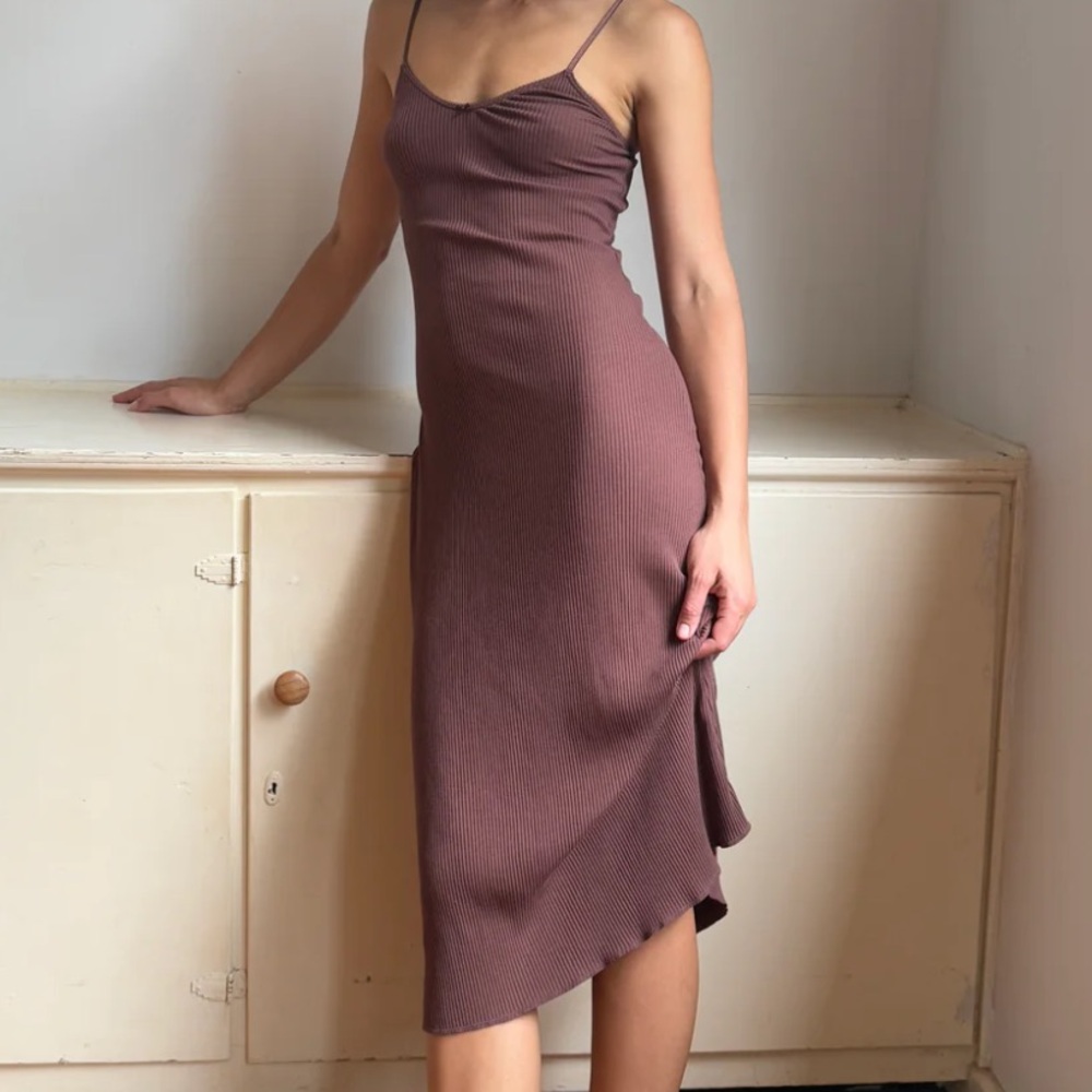 Juem Rafi Midi Dress Raisin